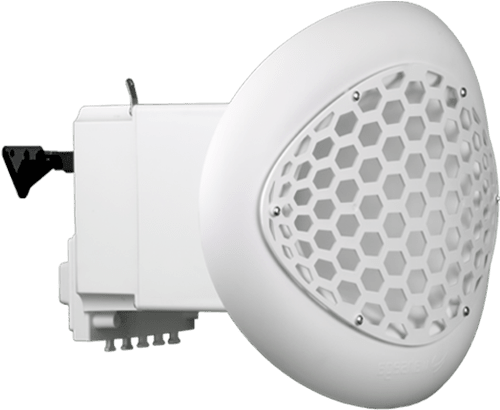 Outdoor IP Speaker Angled View Reverse IP Display Speaker